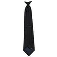 thumbnail image 2 of Mens Solid Color Clip On Easy to Remove Clip Necktie Ties, 2 of 2