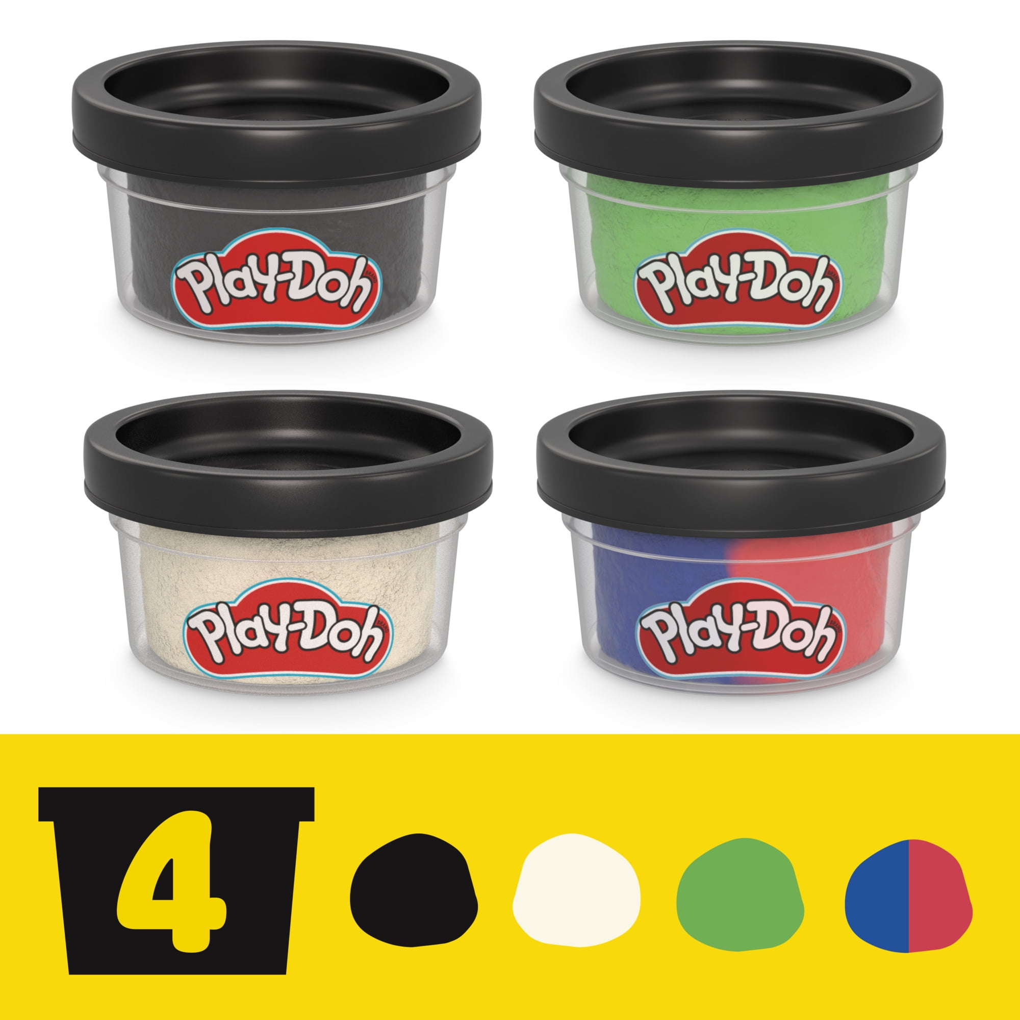 Play-Doh Star Wars Moulage sabre laser, coffret de pâte à modeler avec 2 figurines de 10 cm