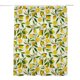 thumbnail image 5 of Cortina de Ducha Limón Fruta Hojas Verdes 180 x 180 cm Cortina de baño de Tela, 5 of 5