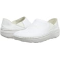 thumbnail image 5 of Women's Fit Flop Superloafer Leather Loafers Shoes in White, 5 of 8