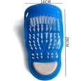 thumbnail image 2 of 2 uds (azul) masajeador de pies, ducha de baño, cepillo para lavar los pies, cepillo para zapatos, depurador limpio, exfoliar, 2 of 5