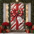 thumbnail image 5 of Holiday Door Decor Christmas 3D Bow Cover 35x71 Inch Seasonal Entrance Decoration Festive Wall Hanging Party Home Decorating Christmas Spirit Display Doorway Accent, 5 of 5