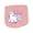 AD-Pink, variant on Inktastic Lil Sis Unicorn Little Sister Baby Burp Cloth