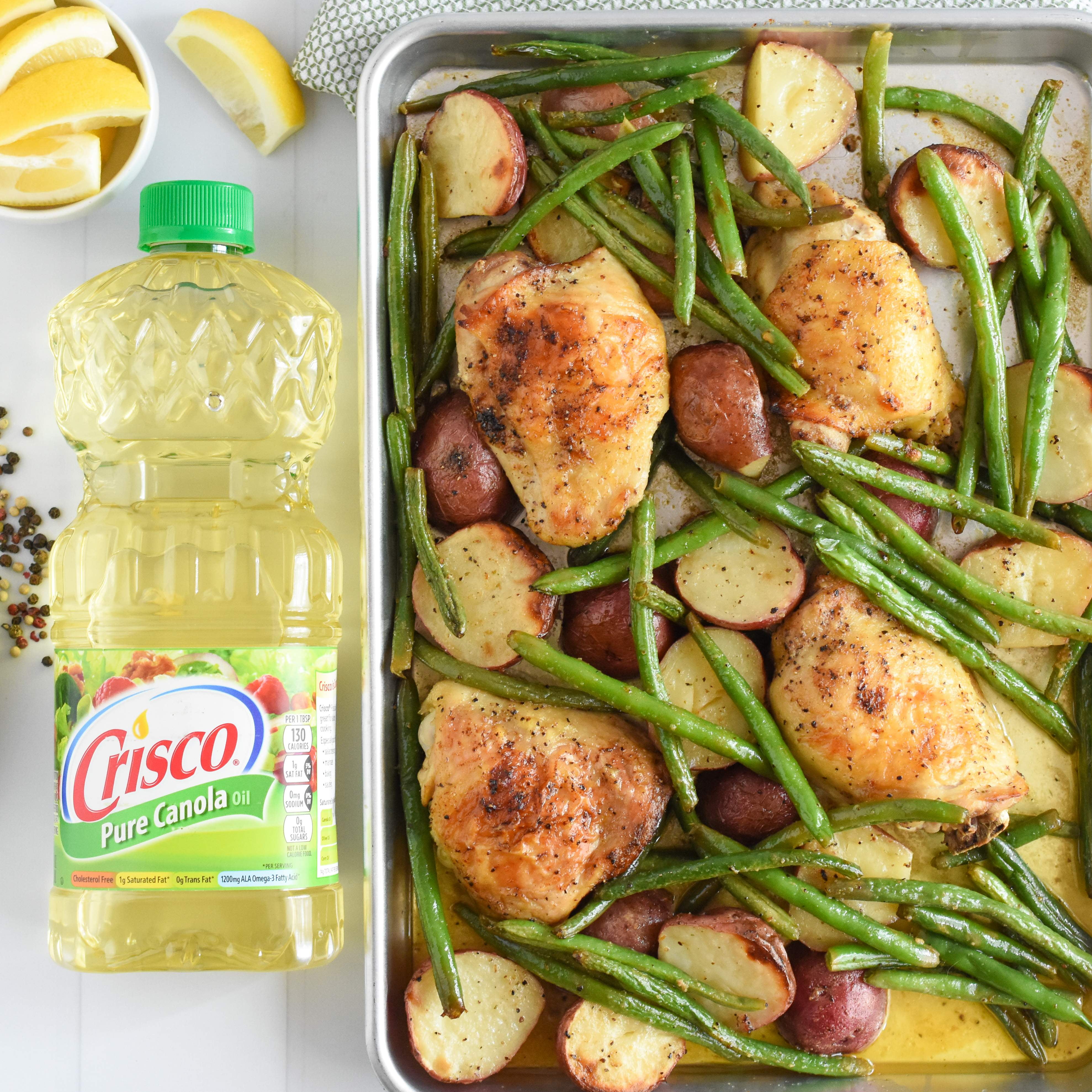 (2 pack) Crisco Pure Canola Oil, Cooking Oil, 40 fl oz