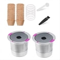 thumbnail image 1 of Reusable K Cups for Keurig, 2 Stainless Steel Coffee Pods for Keurig, 1 of 5