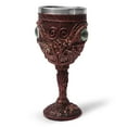 thumbnail image 2 of Copa de vino de fantasía mística The Eye of the Dragon, copa de vino con calavera, 17,5x7,5 cm, 2 of 5