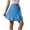 Blue#skirts for women 2026 trendy#8, variant on Women's Wrap Mini Skirt High Waist Ruffle Hem Tie Knot Short Skirts for Summer Casual Beach Vacation Pink M