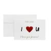 thumbnail image 1 of TIMIFIS Invitation High Quality Solid Greeting Card with Envelopes Romantic Valentines Day Gift Wedding Invitation ummer, 1 of 2