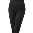 thumbnail image 3 of FashionOutfit Women's Full Length Fold Over Yoga Pants, 3 of 3