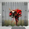 thumbnail image 1 of Rideau de Douche à Eau Vibrante avec Pose et Design Complexe, 1 of 4