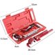 thumbnail image 4 of 11PCS Pipe Flaring Kit, Brake Pipe Tools with Copper Pipe Bender Tool Cutting Bending Tool Set Flaring Tool Kit, for Aluminum Brass Pipes, 4 of 5