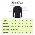 thumbnail image 5 of Gildan Ultra Cotton Men’s Long Sleeve Pocket T-Shirt, Casual Crewneck Tee, Black, 3XL, 5 of 5