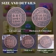 thumbnail image 2 of Moneda Toy LParkin de doble cara para tomar decisiones, 4 cm, 2 of 7