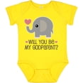 thumbnail image 3 of Inktastic Godparent Proposal Godmother Boys or Girls Baby Bodysuit, 3 of 5