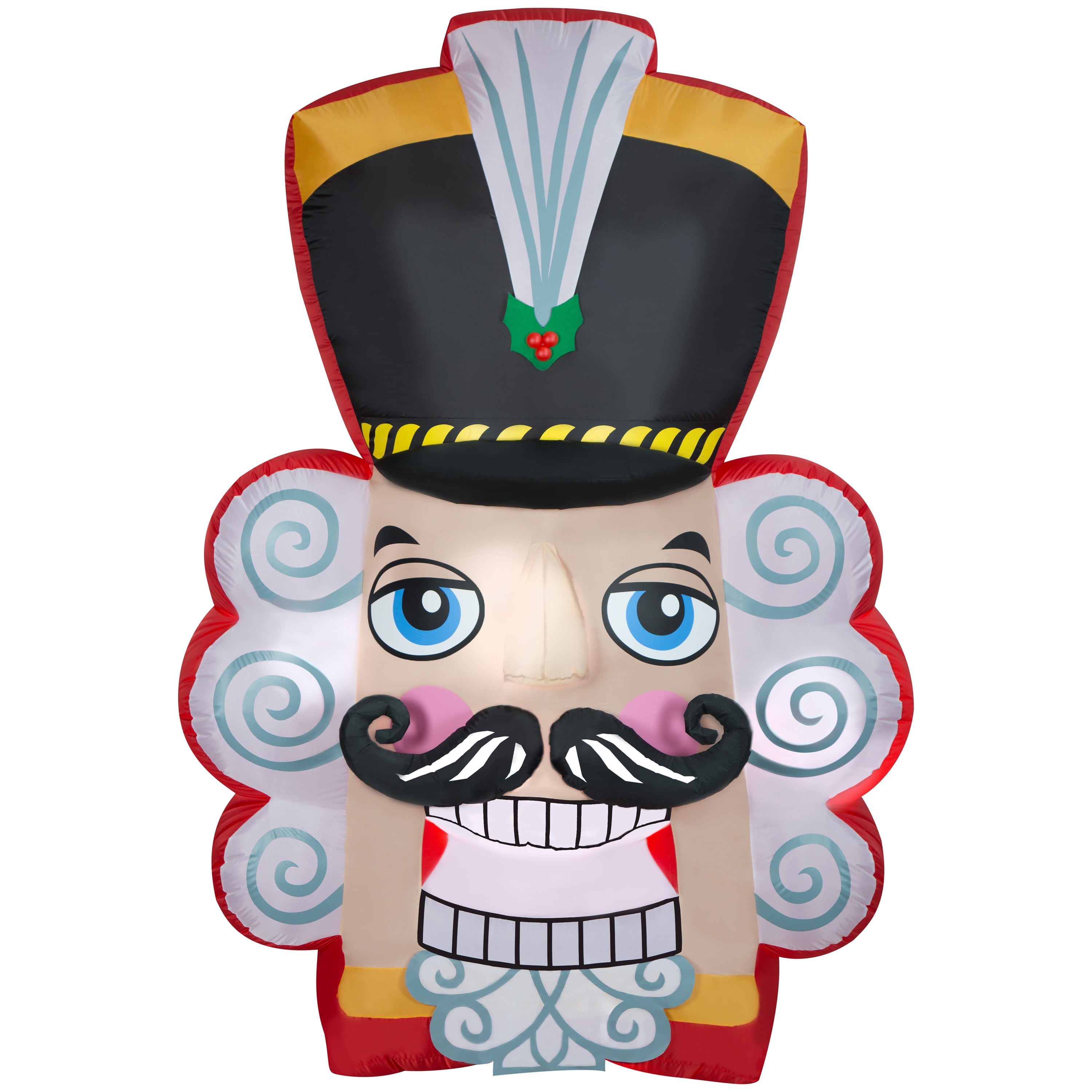 Holiday Time 8 Foot Tall Nutcracker Face