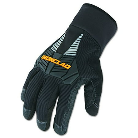 

IRONCLAD COLD CONDITION GLOVES - Rated to 40° Cold Cold Weather Windproof Water Repellant Gloves Safety Hand Protection Gloves Black X-Large