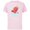 Soft Pink, variant on Disney and Pixar’s Turning Red Fluffy Cute Mei Panda Power - Short Sleeve Cotton T-Shirt for Adults - Customized-Black