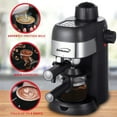 thumbnail image 2 of Brentwood GA-134BK GA-134BK 4-Cup Stainless Steel Espresso and Cappuccino Maker Machine, 2 of 2