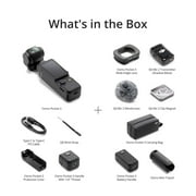 DJI Osmo Pocket 3 Creator Combo 4K 120fps Handheld Gimbal with 64GB Case Bundle