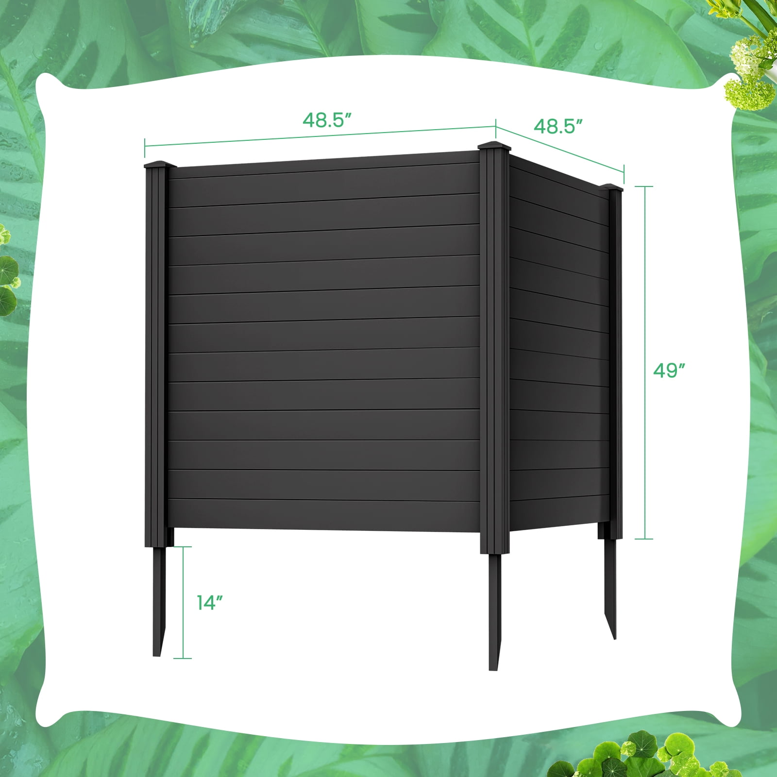 Homgoday Clôture européenne en acier 25 x 1,2 m Vert, mobilier de portail pour jardin, portail pour clôture d'extérieur, porte clôturée piétonne Homgoday Clôture européenne en acier 25 x 1,2 m Vert, mobilier de portail pour jardin, portail pour clôture d'extérieur, porte clôturée piétonne