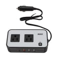 thumbnail image 1 of Onduleur de Puissance, Onduleur de Puissance Rapide pour Véhicule avec Ports USB Doubles, 1 of 7
