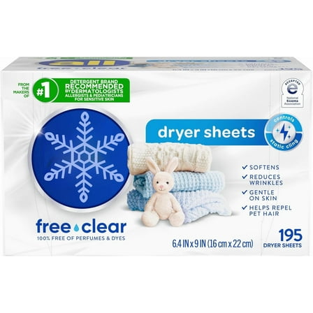 All fabric softener dryers for sensitive skin