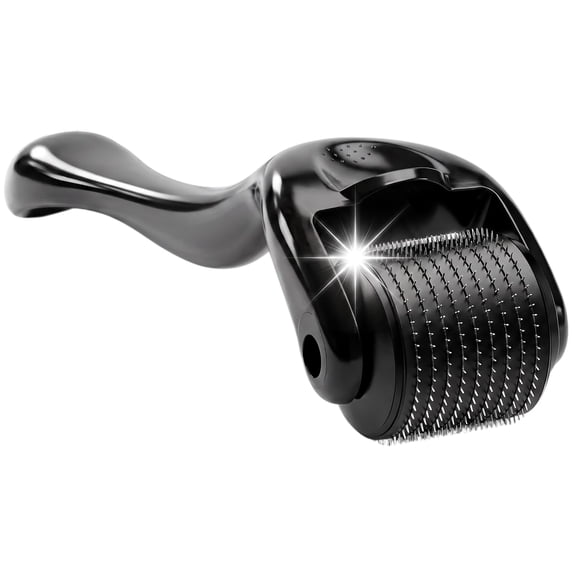 Beard and Hair Derma Roller (1Pack) by Tilcare - Sterile Titanium Derma Roller 1mm