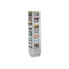 Safco - Literature holder - 92 compartments - for - gray