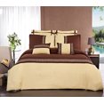 thumbnail image 1 of Astrid Embroidered 7-Piece Duvet Cover Set- Full/Queen - Gold, 1 of 1