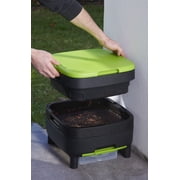 Maze RSI-MC-WORM 4 gal Stationary Worm Compost Farm, Black