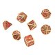 thumbnail image 2 of Dados Poliédricos, Dados De Metal, Números Claros, Resistentes A La Decoloración Para Juegos De Rol ANGGREK Otros, 2 of 8