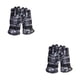 thumbnail image 1 of Minnieouse Guantes para niños Guantes de esquí a prueba de viento Cálido Moda Camuflaje Snowboard Guante universal con hebilla para deportes al Gris 2piezas, 1 of 6