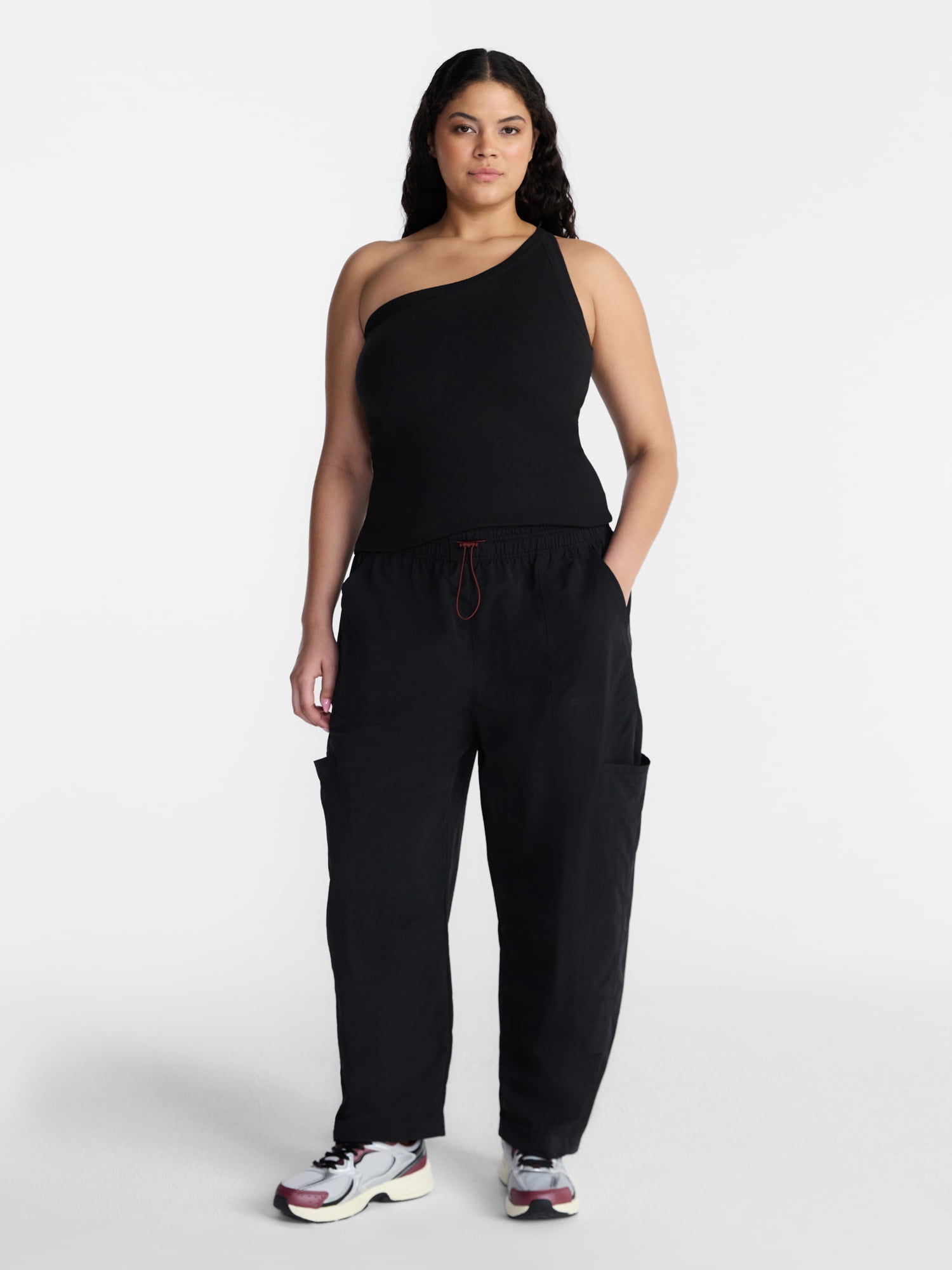 Avia Women's Tapered Leg Hike Pants, 27'' Inseam, Sizes XS-XXXL