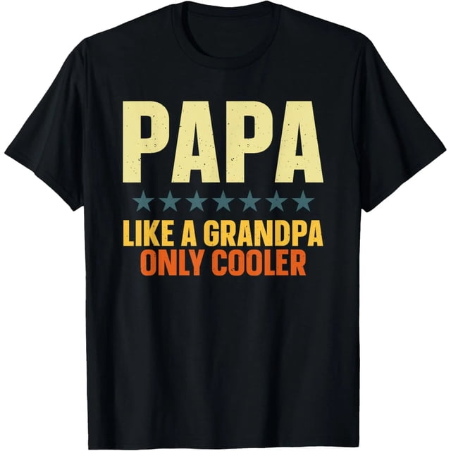 Camiseta de Papa Divertida para Abuelo - Regalo de Día del Padre - Talla Extra Grande para Mujer