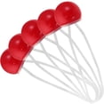 thumbnail image 4 of 5 piezas brillantes de la nariz roja del payaso de los accesorios del escenario para la navidad Halloween Fiesta de disfraces Balls, 4 of 8