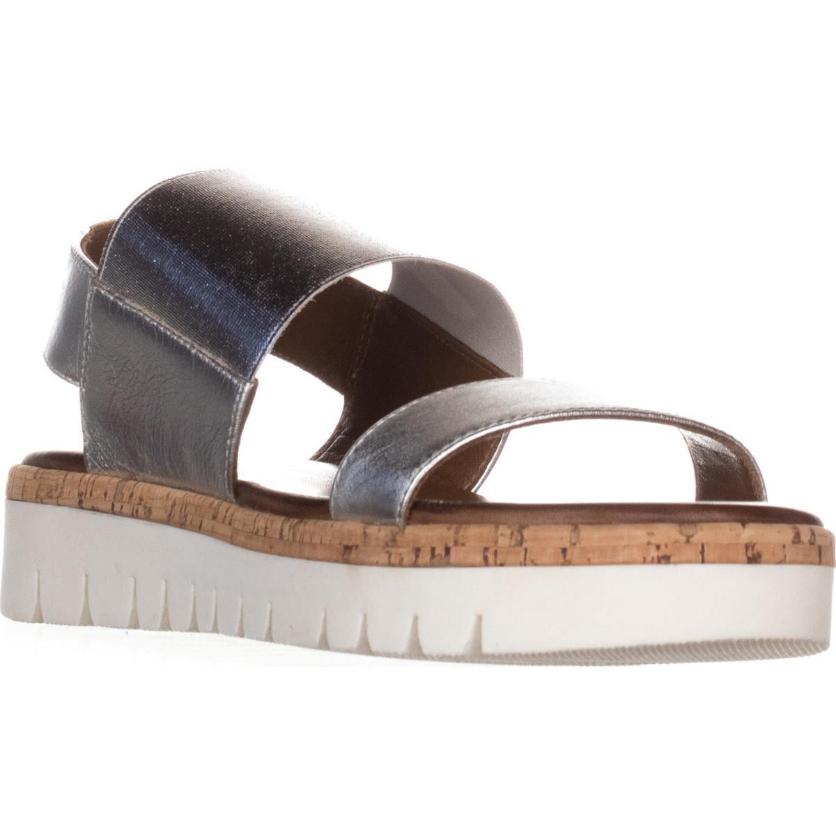 ALDO - Womens Aldo Toni Flat Platform Sandals, Silver - Walmart.com ...