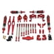 thumbnail image 1 of Vogacara Juego surtido de amortiguadores para vehículos a control remoto a escala 1/12, varilla de tracción para vehículos, Kit surtido de reparación, Kits de construcción modelo Rojo Vogacara  FN012229-02B, 1 of 6