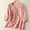 01-Pink, variant on Dezsed Linen Shirts for Women Summer Retro Leaf Embroidered Round Neck Blouse Loose Tee Shirts Casual Tunic Tops Blouse Orange L