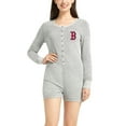 thumbnail image 2 of Women's Concepts Sport Gray Boston Red Sox Venture Sweater Romper, 2 of 2