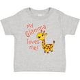 thumbnail image 3 of Inktastic My Glamma Loves me- cute giraffe Boys or Girls Baby T-Shirt, 3 of 5