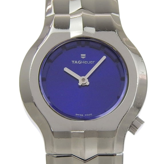 Pre-Owned TAG Heuer Alter Ego WP1411 Stainless Steel Quartz Analog Watch with Blue Dial -...