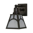 thumbnail image 2 of Meyda 151261 6 in. Mission Hill Top Wall Sconce, Craftsman, 2 of 3