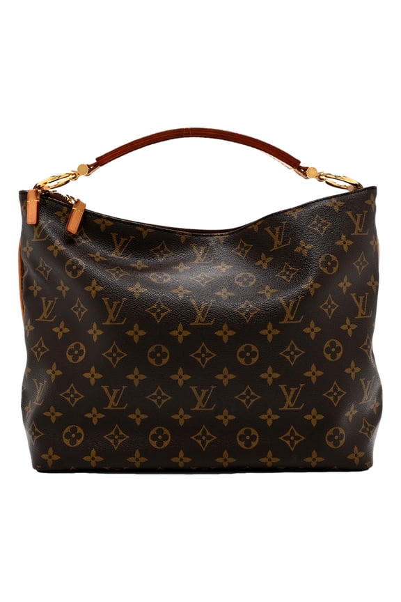 Pre-Owned Louis Vuitton Sully Monogram Canvas Handbag Brown M40587