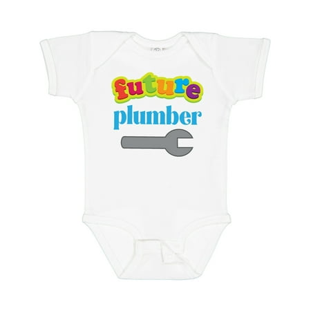

Inktastic Future Plumber Outfit Gift Baby Boy Bodysuit