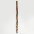 thumbnail image 4 of Lrg Hilason Western Floral Hand Painted Tooled Heavy Duty Genuine Leather Dog Collar, 4 of 5