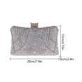 thumbnail image 3 of Bolso De Noche Bandolera Bandolera Moda Rhinestone Mujeres De Alta Capacidad Que Asisten A Banquetes, 3 of 5