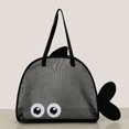 thumbnail image 3 of Large Capacity Fish Shape Mesh Beach Bag, Quick Dry Beach Tote, Swimming Gear & Towels, Multi-Color Foldable Beach Storage Bag for Outdoor Travel, 3 of 3