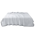 thumbnail image 2 of Cool Summer Quilt 39x59 Inch Lightweight Soft Air Conditioned Blanket for Bed, Breathable Washable Polyester Comforter for Hot Weather, 2 of 6