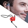 thumbnail image 3 of Auriculares de conducción ósea con micrófono desmontable incorporado Batería de 150 6 - 8 tiempo de tiempo de tiempo de de tiempo de reproducción, para Paquete de 15x13x4.8cm, 3 of 8