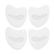 thumbnail image 1 of Almohadillas de plantilla de antepié suaves y absorbentes de impactos, 2 pares, color blanco, 1 of 5